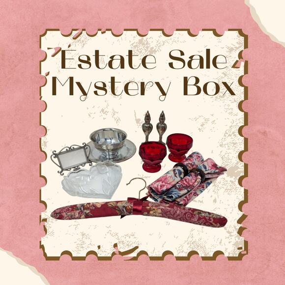 Vintage Estate Sale Mystery Box – Curated Home Decor